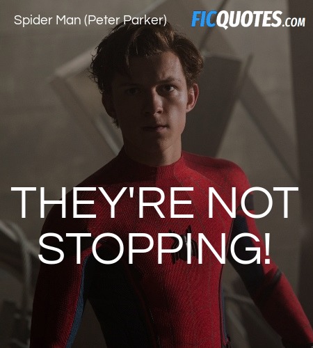 They're not stopping! image